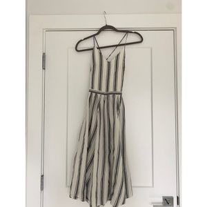 Sezane Stripe Summer Dress XS